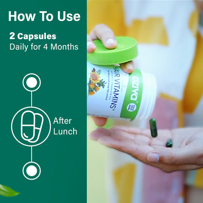 Hair Vitamins for Hair Fall & Scalp Health
