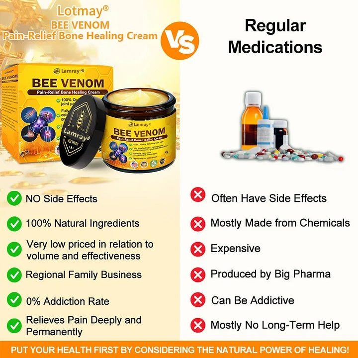 Bee Venom Pain-Relief Bone Healing Cream