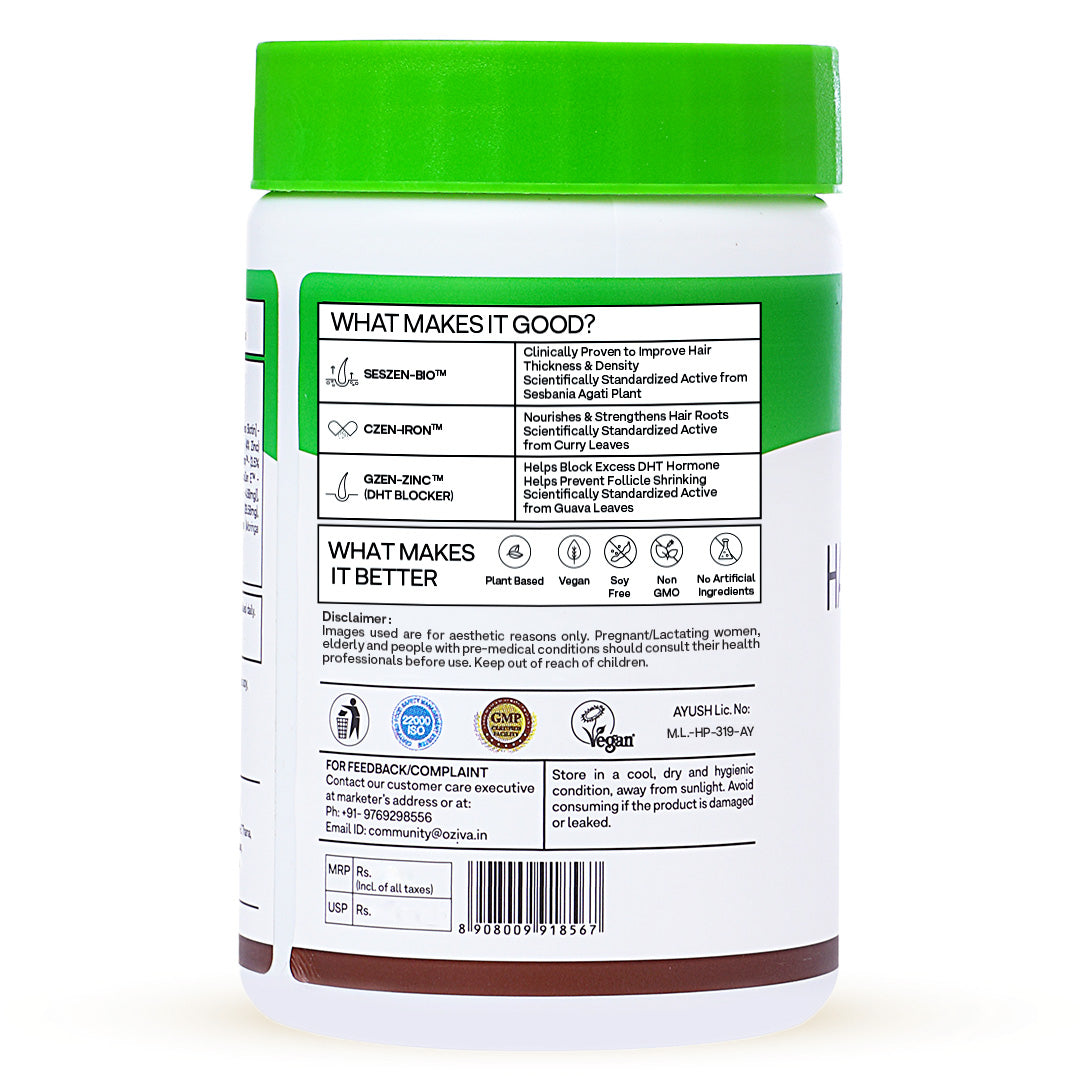 Hair Vitamins for Hair Fall & Scalp Health